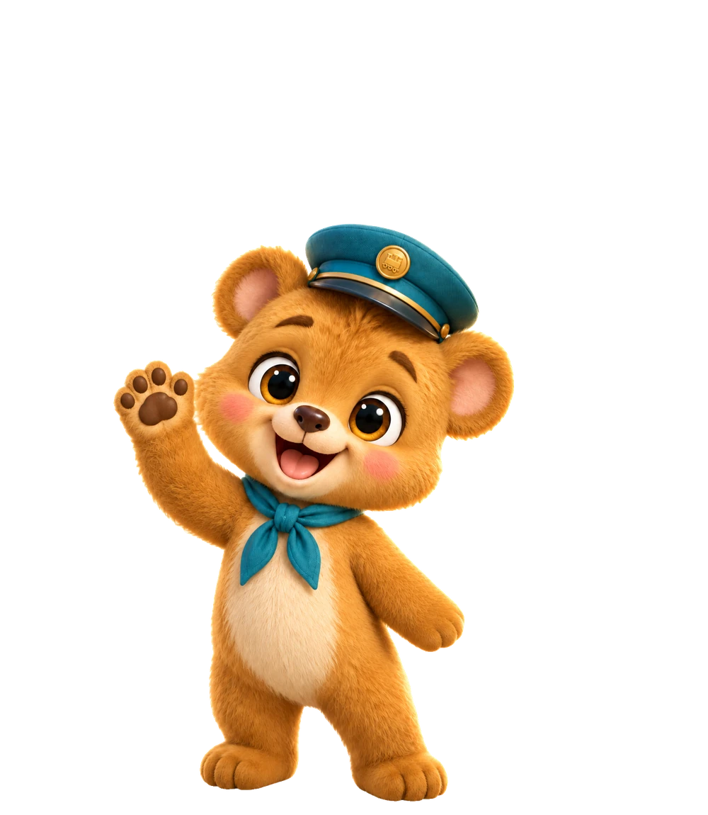 Miele, l'orsetto di BV Kids Impara